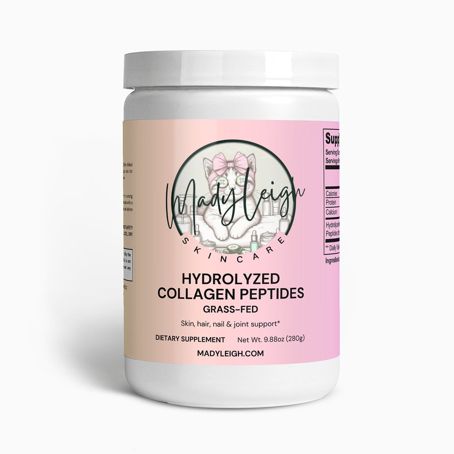 MadyLeigh Grass-Fed Hydrolyzed Collagen Peptides