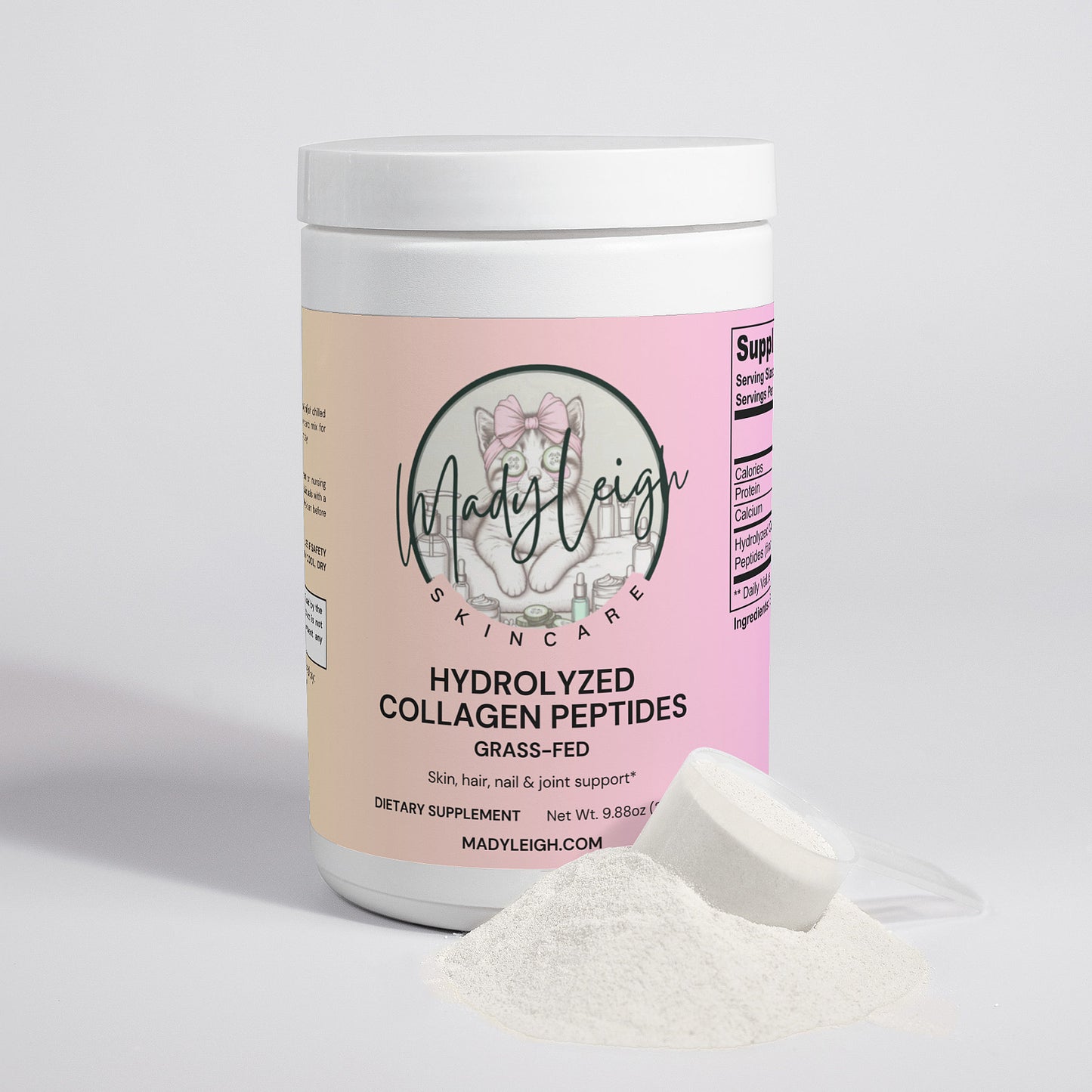 MadyLeigh Grass-Fed Hydrolyzed Collagen Peptides